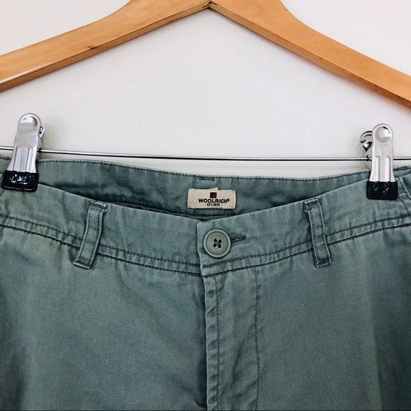 Woolrich Green Cropped Pants - Picture 3 of 5